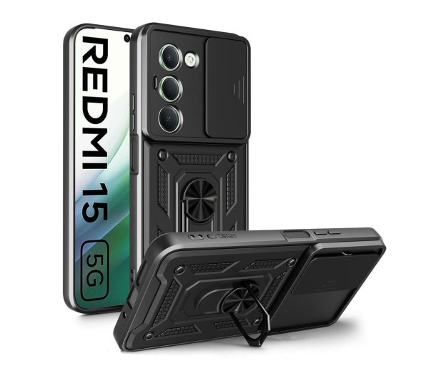 TECH-PROTECT Camshield Pro Do Xiaomi Redmi 15 4G / 5G Black - 1367308 - zdjęcie